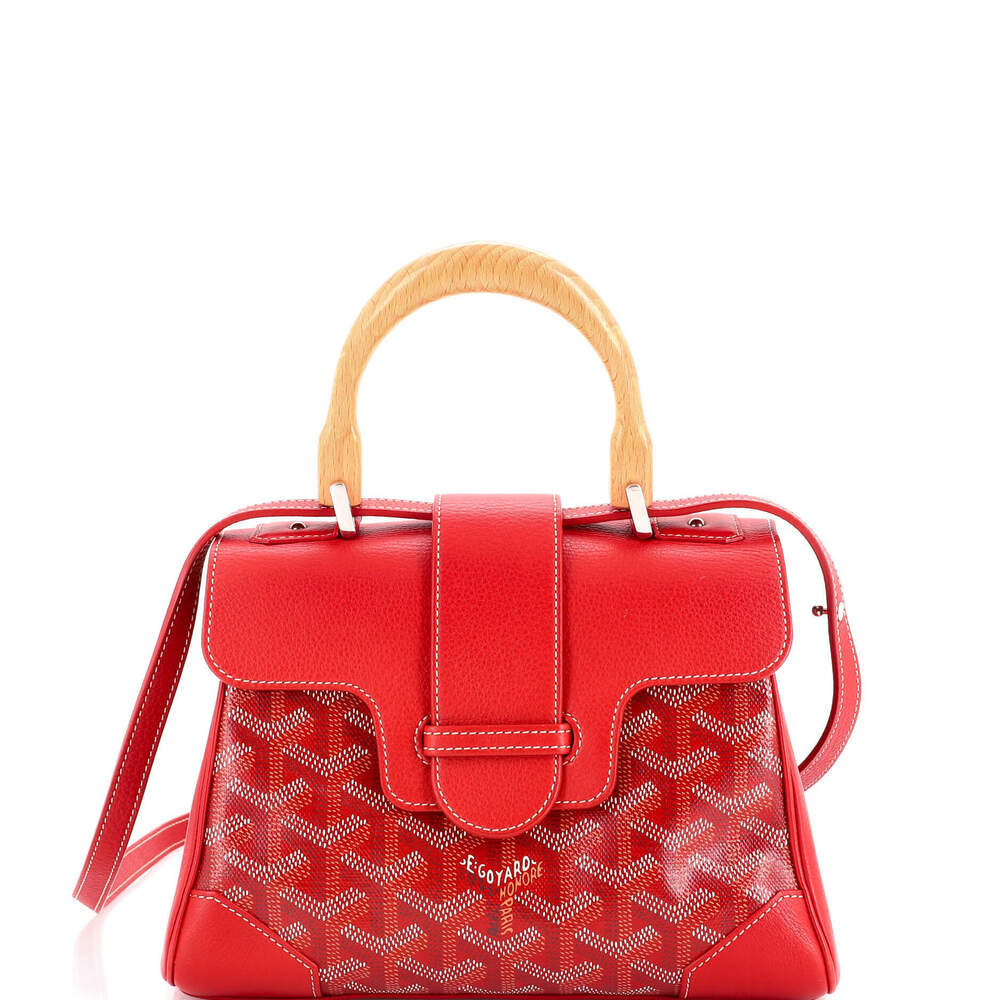 Goyard Mini Saigon Top Handle Bag